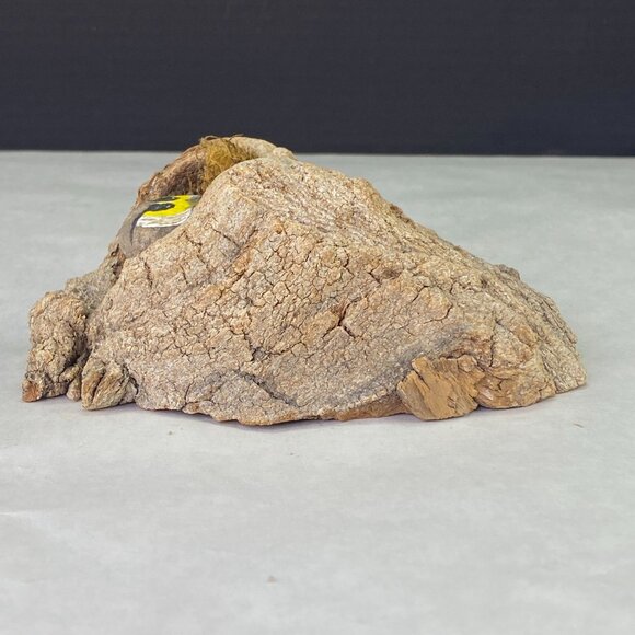 Vintage Painted Rock Owl in Wood Tree Branch Wall Decor - Picture 7 of 10